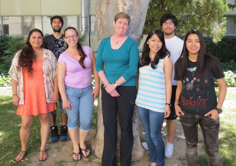 Crowhurst group lab photo - Spring 2016