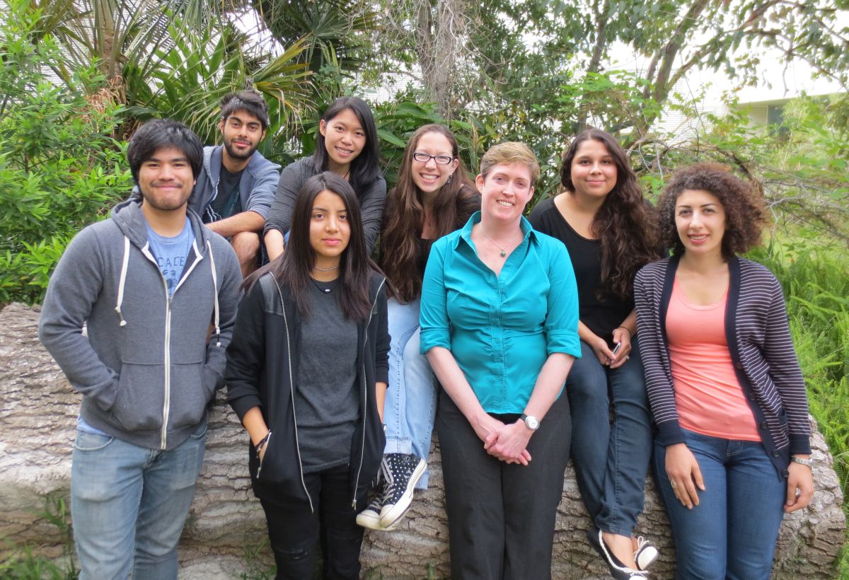 Crowhurst group lab photo - Spring 2015